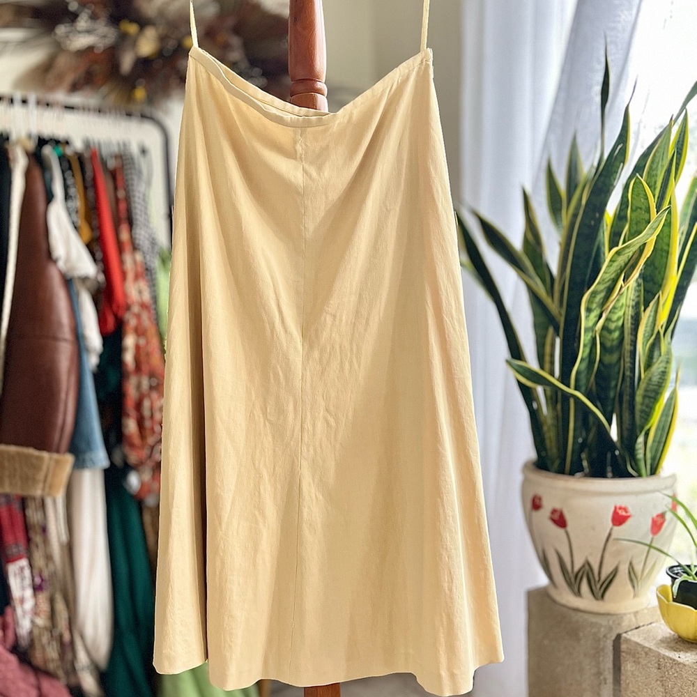 Ralph Lauren | Elegant Beige Slip Dress